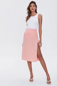 APRICOT Button-Front Slit Skirt, image 5