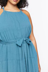 Plus Size Belted Maxi Dress, image 5