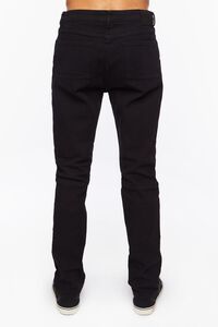 BLACK Studded Slim-Fit Jeans, image 3