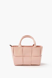 BLUSH Quilted Faux Leather Crossbody Bag, image 1