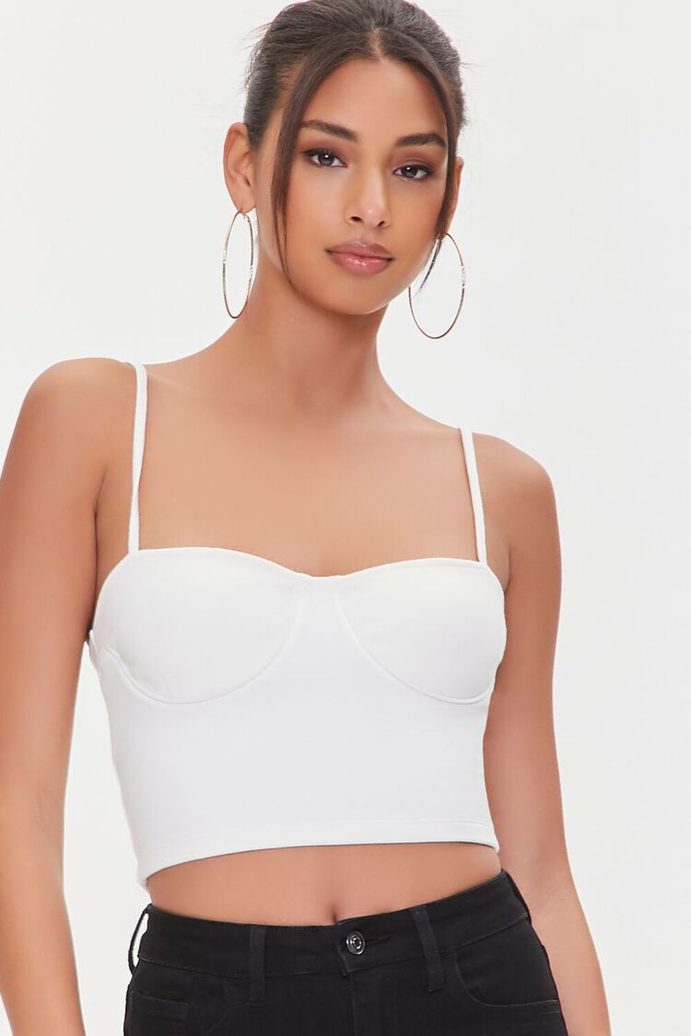 Sweetheart Cropped Cami, image 1