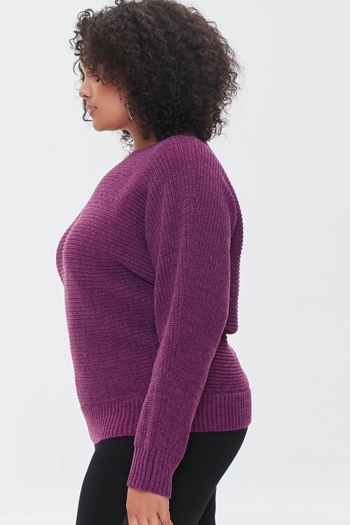 PLUM Plus Size Ribbed Knit Sweater, image 2