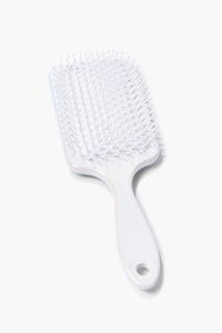 SILVER/MULTI Rhinestone Paddle Brush, image 2