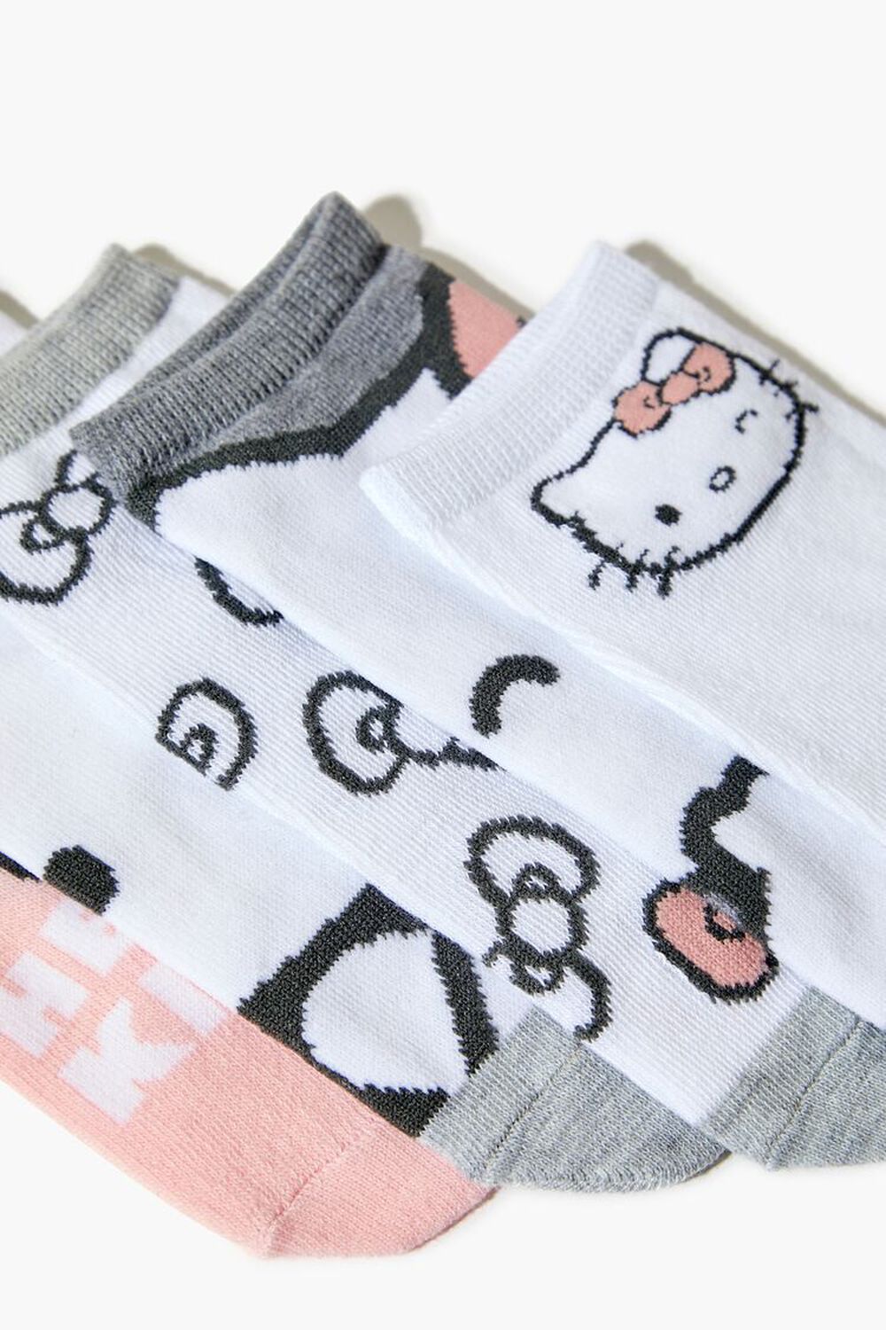 Hello Kitty Ankle Sock Set - 5 pack, image 3