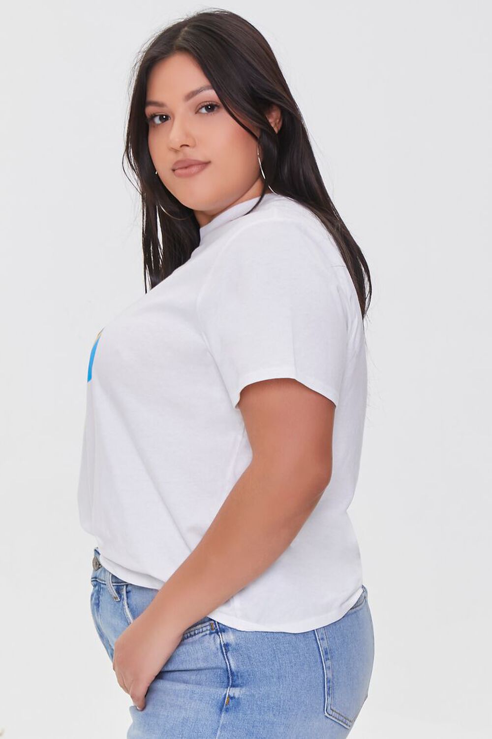 Plus Size Organically Grown Cotton Graphic Tee, image 2