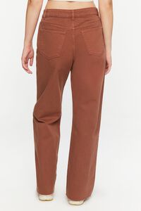 BROWN Recycled Cotton 90s-Fit High-Rise Jeans, image 4