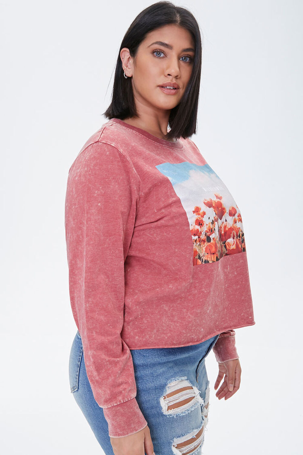 Plus Size Wildflowers Top, image 2