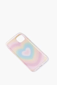 Rainbow Heart Graphic Phone Case for iPhone 11, image 2