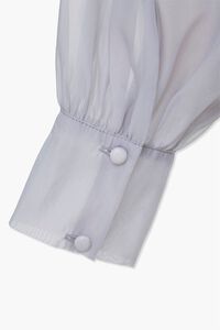 GREY Tie-Waist Wrap Coat, image 4