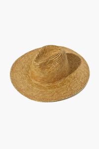 NATURAL Premium Straw Pinched Panama Hat, image 4
