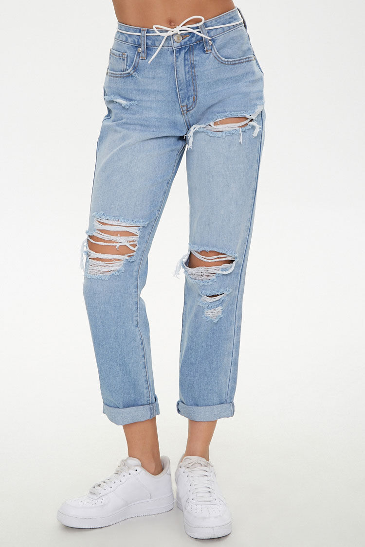 Save 50% DSquared² Denim Distressed Faded Skinny Jeans in Blue Womens Clothing Jeans Skinny jeans 