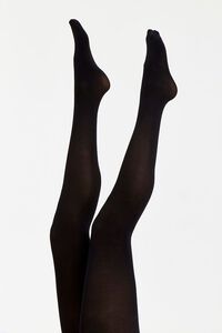 BLACK Classic Opaque Tights, image 1