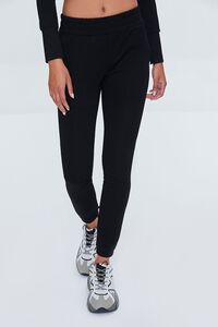 BLACK Active High-Rise Joggers, image 2