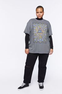 Plus Size Pink Floyd Graphic Tee, image 4