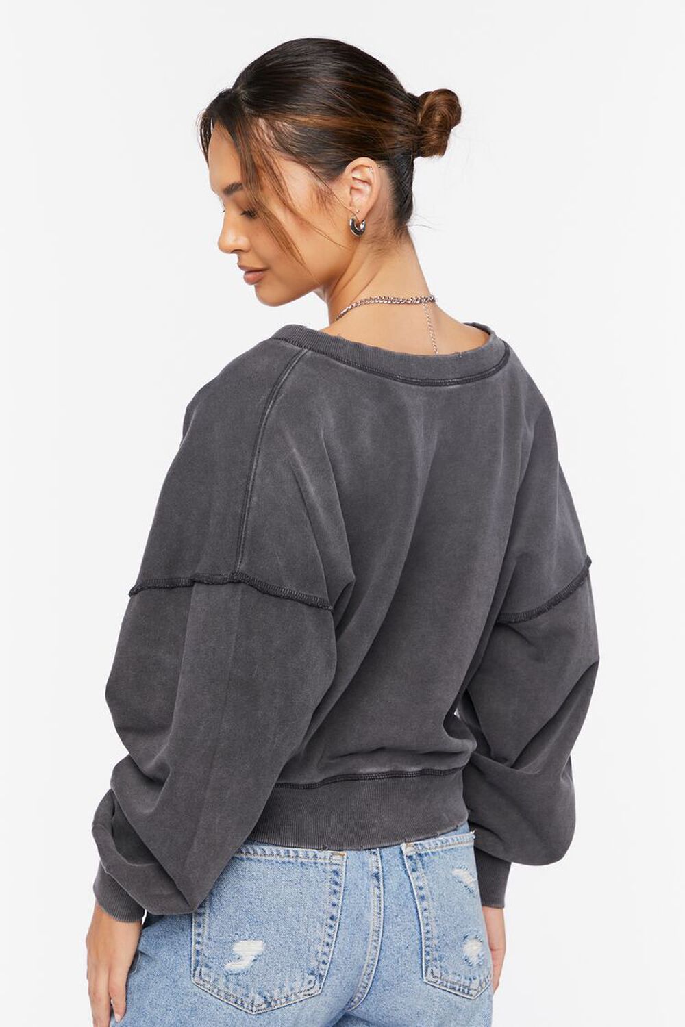 French Terry Mineral Wash Pullover