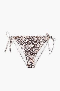 TAN/BLACK Plus Size Leopard Bikini Bottoms, image 6
