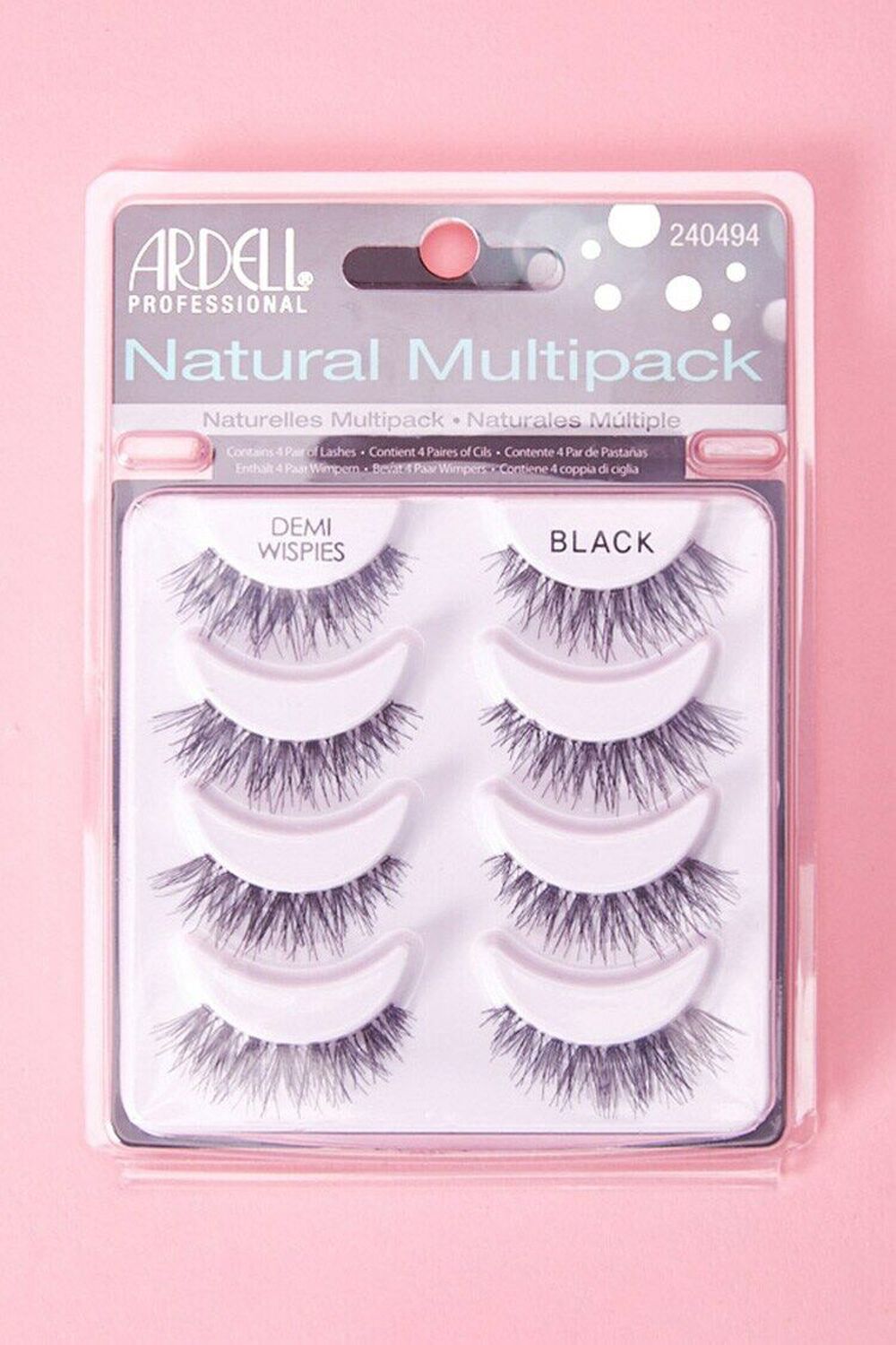 BLACK Ardell Natural Multipack Demi Wispies Lashes, image 1