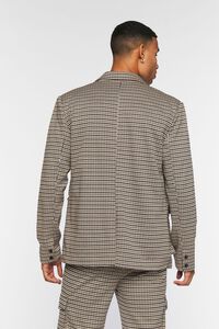 BROWN/MULTI Houndstooth Notched Blazer, image 3