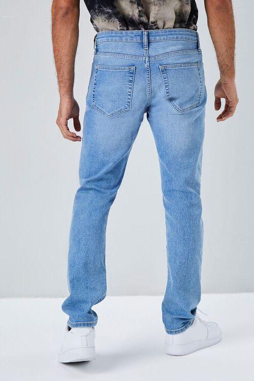 MEDIUM DENIM Basic Slim-Fit Jeans, image 4