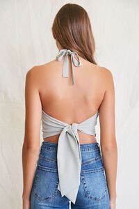 SAGE Sweetheart Knotted Halter Top, image 3