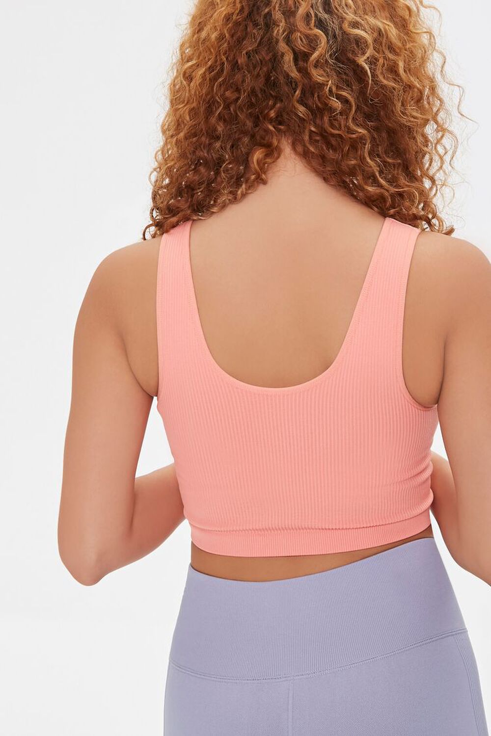 CORAL Low Impact - Seamless Ribbed Sports Bra, image 3