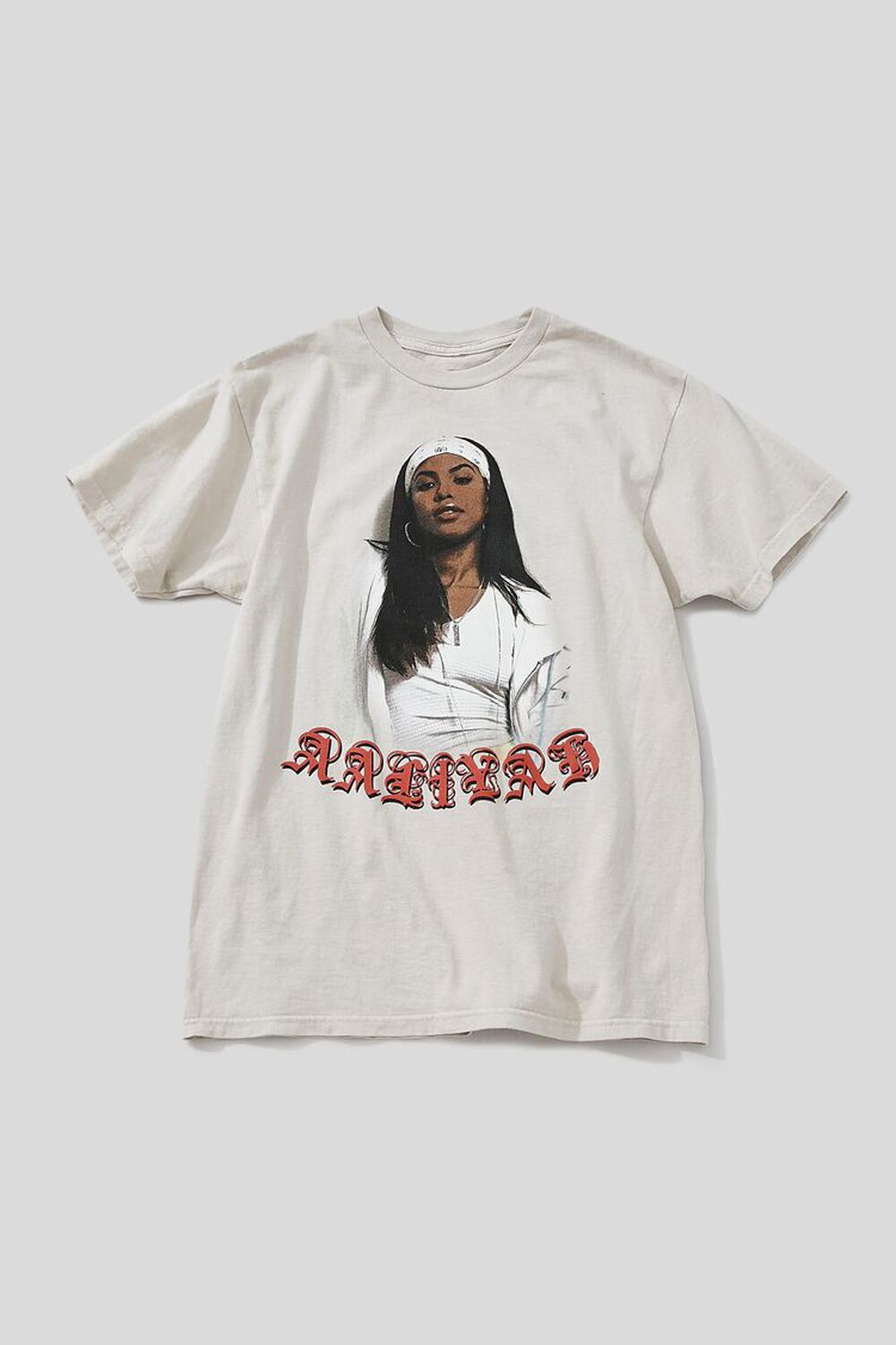 TAUPE/MULTI Aaliyah Graphic Crew Neck Tee, image 1