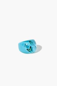 BLUE Butterfly Cocktail Ring, image 3