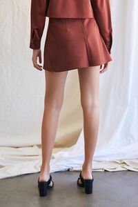 CHOCOLATE A-Line Mini Skirt, image 4