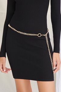 GOLD O-Ring Chain Hip Belt, image 2
