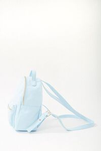 BLUE Unstructured Canvas Backpack, image 2