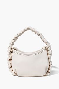 Braided Faux Leather Crossbody Bag, image 1