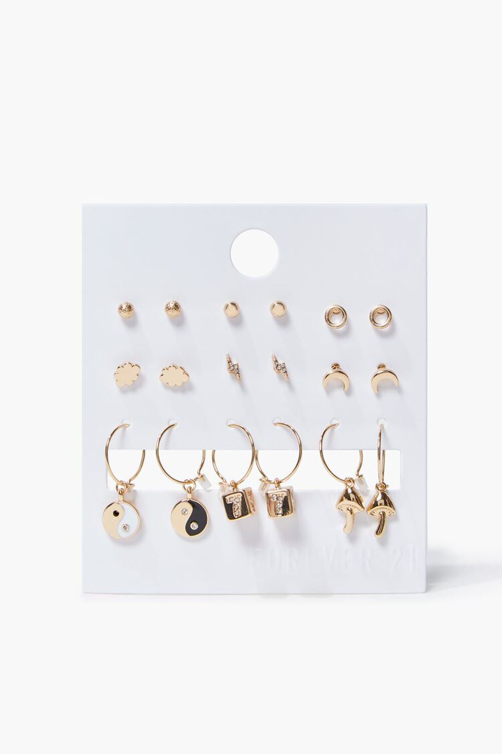 GOLD Variety Stud Earring Set, image 1
