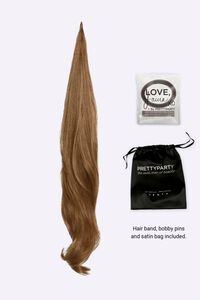 GOLDEN BROWN PRETTYPARTY The Ruby Ponytail Hair Extension, image 4