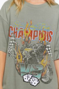 CHARCOAL/MULTI Sporting Team Champions Graphic Tee, image 5