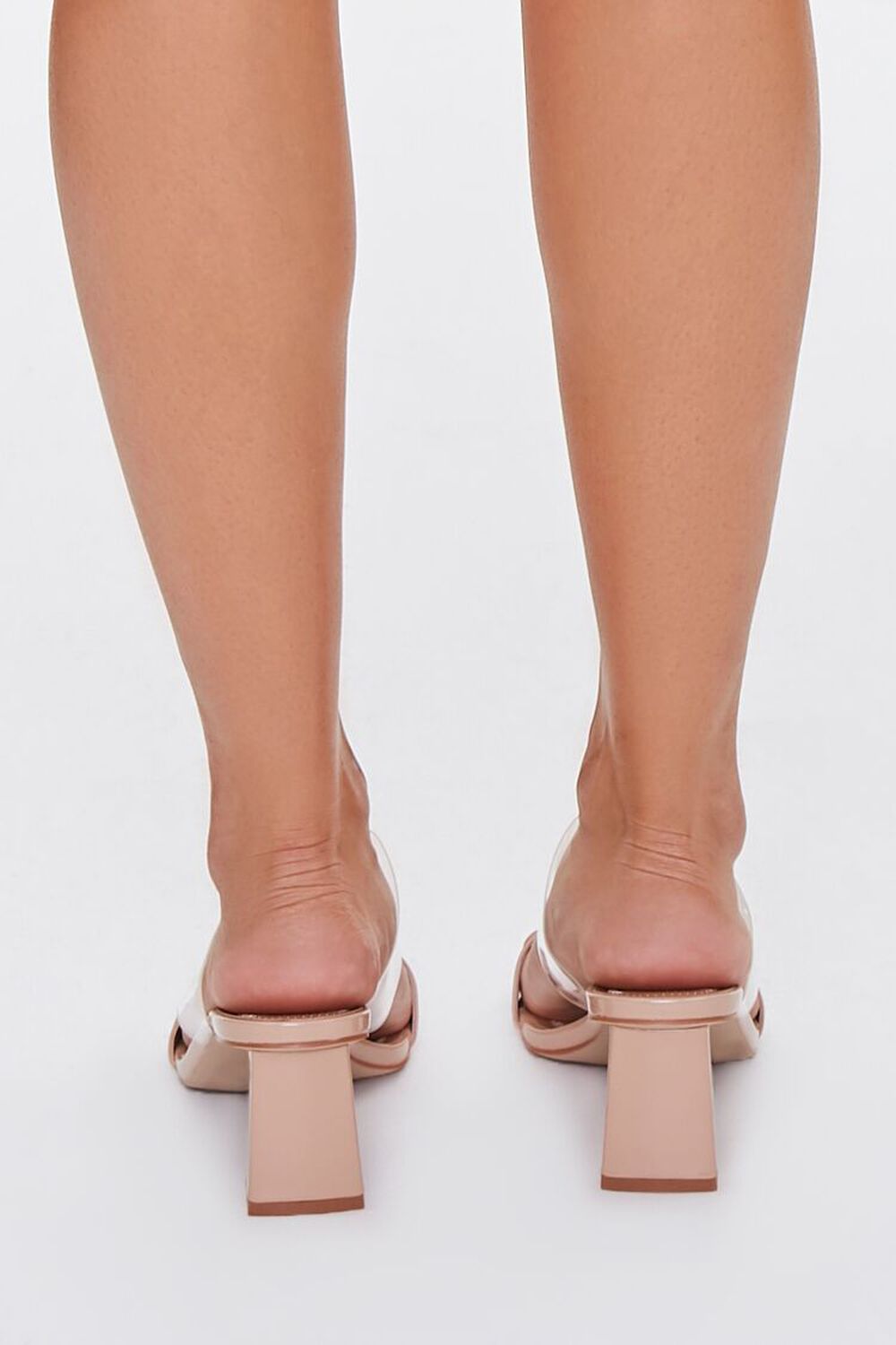 NUDE Transparent-Strap Block Heels, image 3