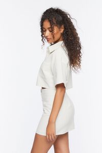 Linen-Blend Shirt & Skirt Set, image 5