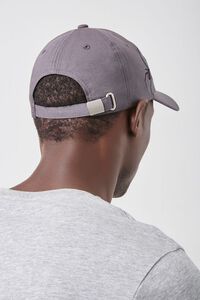 CHARCOAL/BLACK Embroidered Spider Cap, image 4