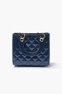 BLUE Quilted Crossbody Bag, image 1
