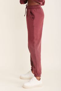 MAUVE/PINK Embroidered Pride In Strength Joggers, image 3