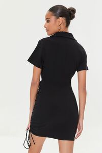 BLACK Cutout Bodycon Mini Dress, image 3