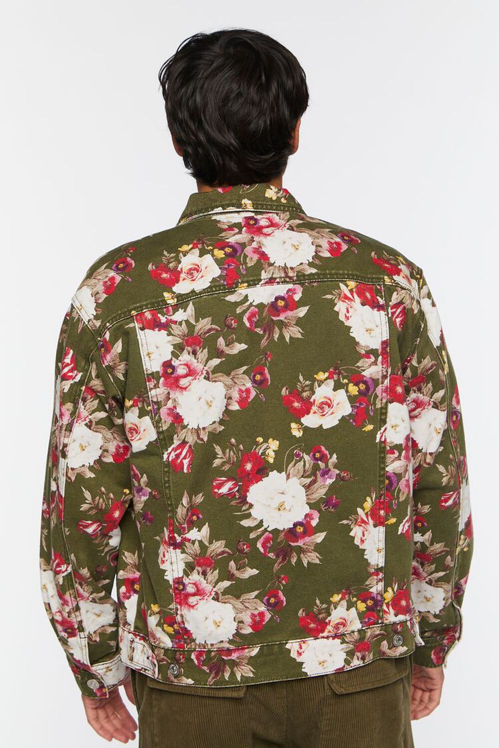 Mixed Floral Trucker Jacket - Ready to Wear