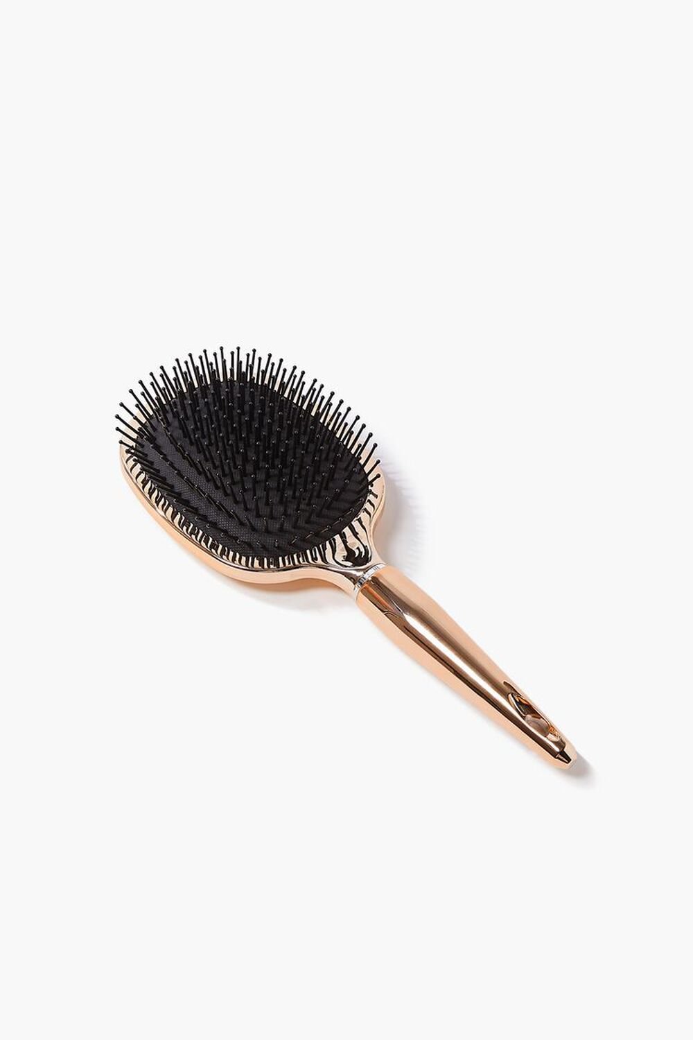 ROSE GOLD Reflective Ball-Tip Hair Brush, image 1
