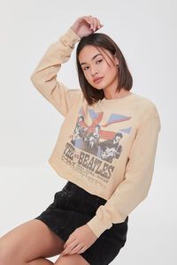 TAUPE/MULTI The Beatles Graphic Top, image 1