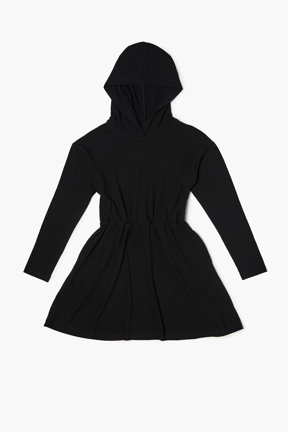 BLACK Girls Hooded Drop-Sleeve Dress (Kids), image 1