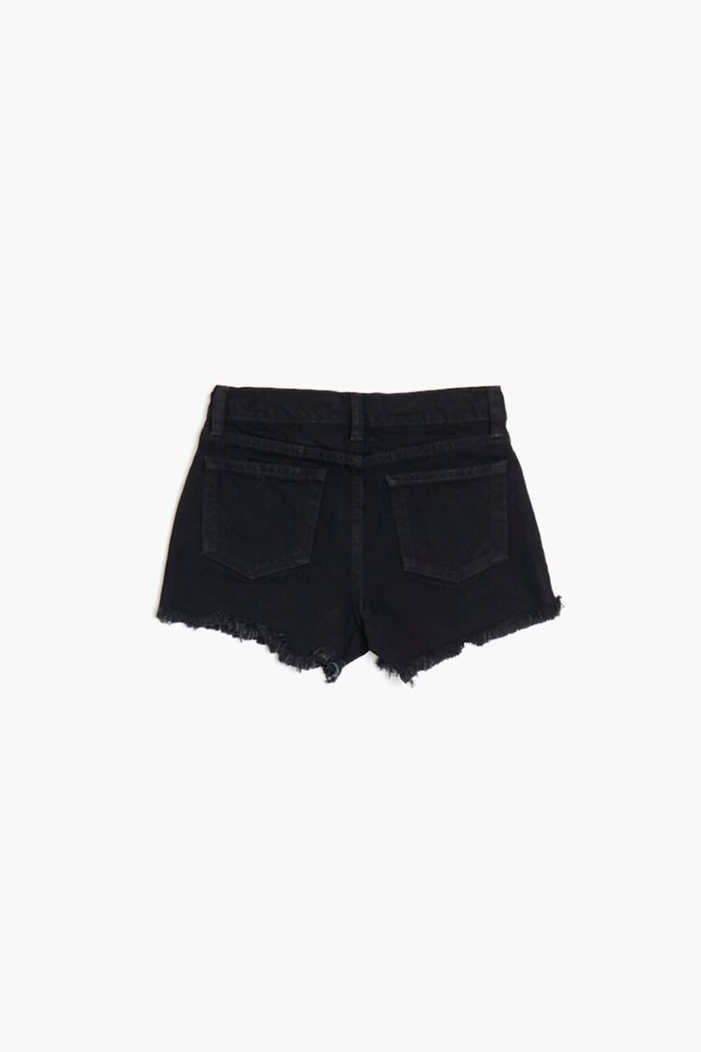 Girls Frayed Studded Denim Shorts (Kids)
