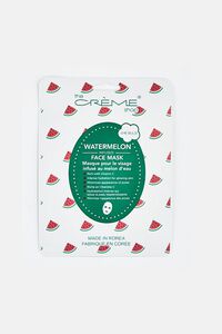 WHITE/RED Watermelon Face Mask, image 1