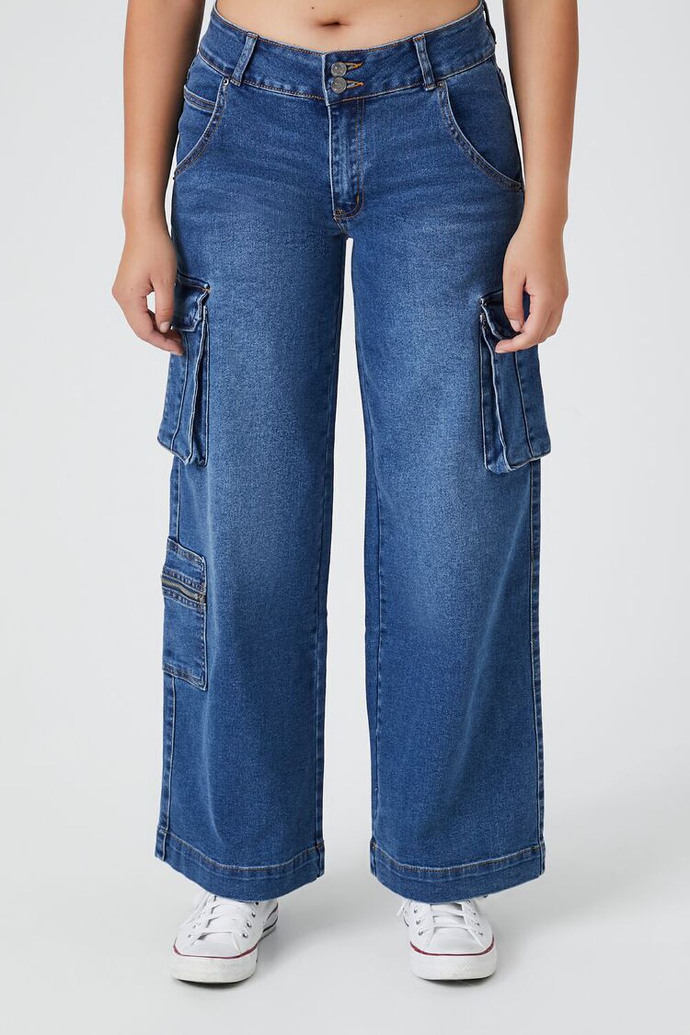 Jeans Mujer Foster Wild Leg Cargo