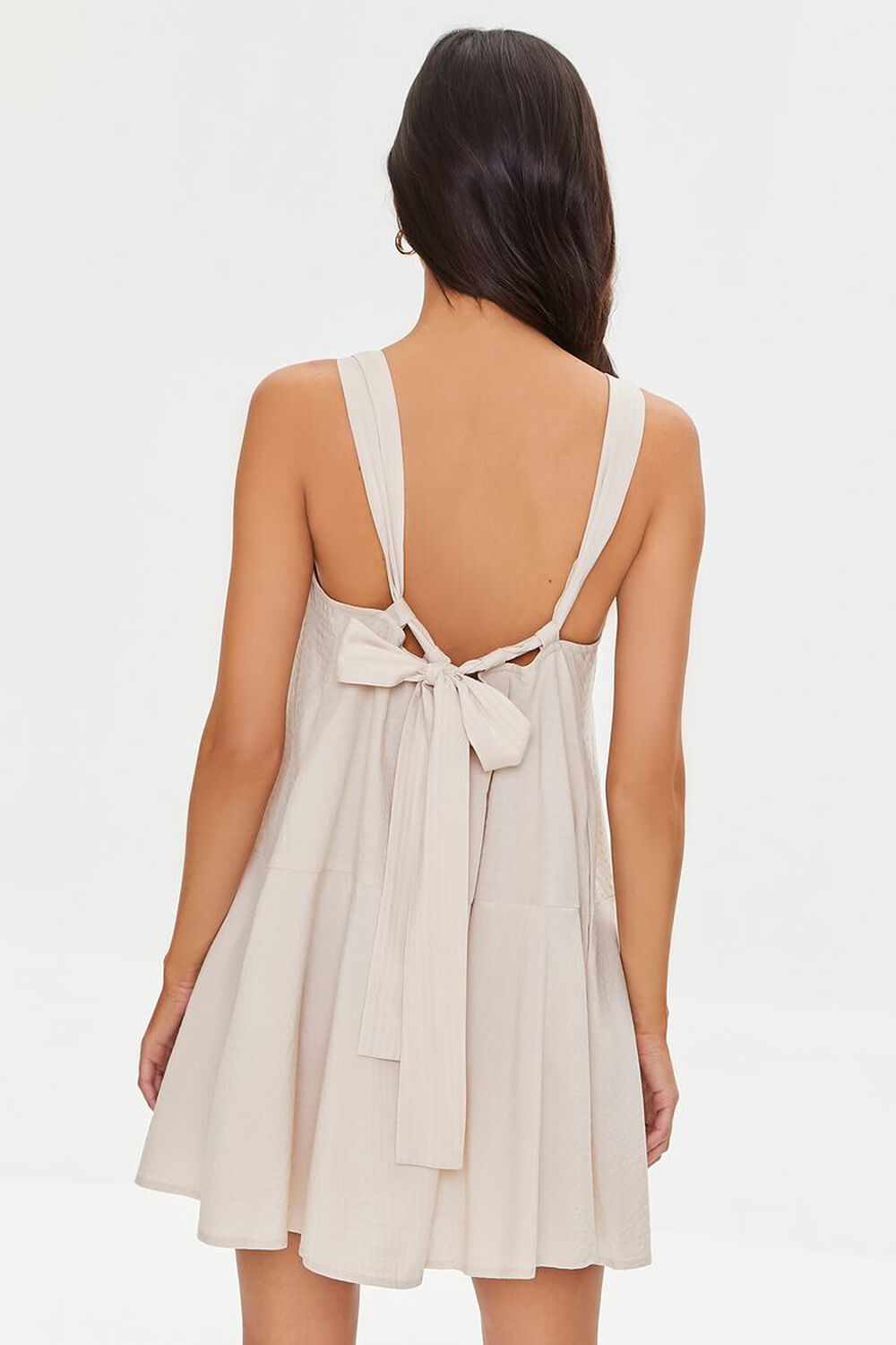 ASH BROWN Tie-Back Mini Dress, image 3