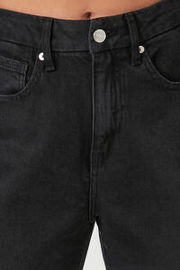BLACK Curvy Mid-Rise Flare Jeans, image 4