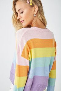 Rainbow Striped Sweater, image 3